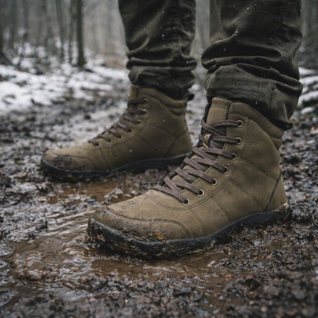 BOTINES BAREFOOT NATIVA TREK™ KAKI