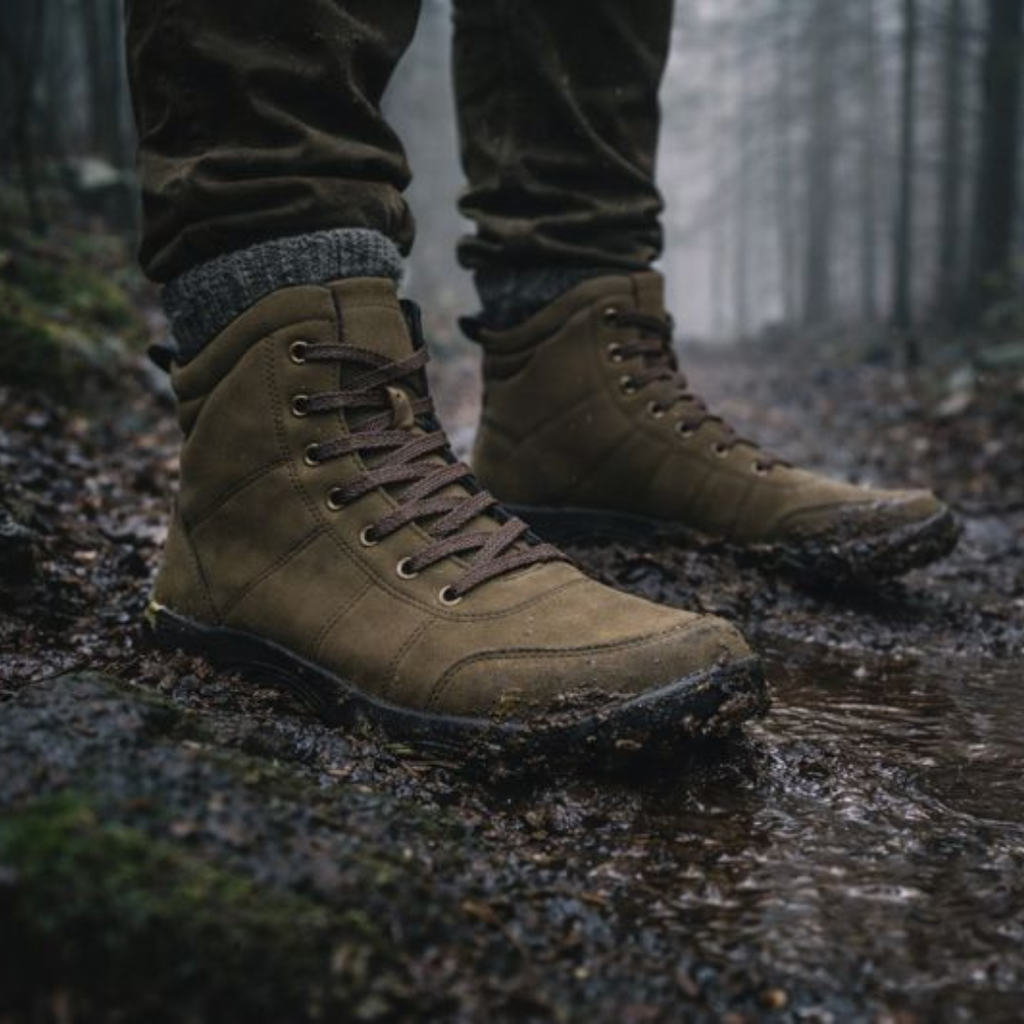 BOTINES BAREFOOT NATIVA TREK™ KAKI