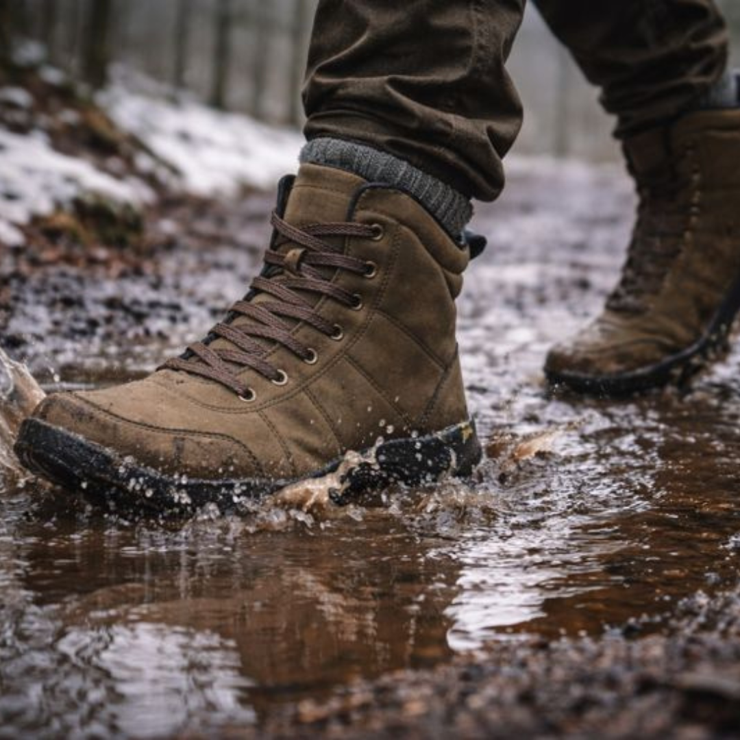 BOTINES BAREFOOT NATIVA TREK™ KAKI