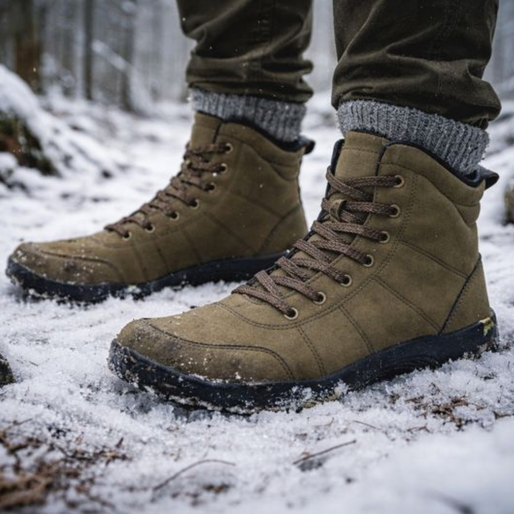 BOTINES BAREFOOT NATIVA TREK™ KAKI